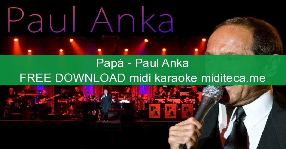 Paul anka songs